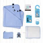 'בועות ונשיקות' - מארז מגבת קפוצ'ון לתינוק