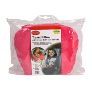 55 3 Secure Belt Travel Pillow Age 3 8+ Pink 1