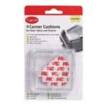 מגן פינות CLIPPASAFE נועד עבור משטחי זכוכית, מספקת בטיחות והגנה לילדים.