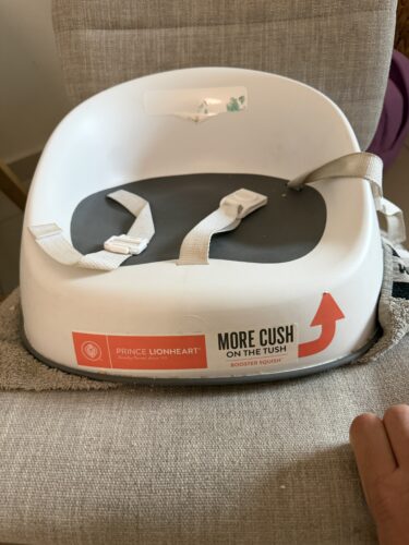 boosterSQUISH מושב הגבהה לכסא אוכל photo review
