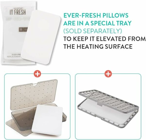 ⁦everFRESH Replacement Pillows – 2 אריזות⁩ – תמונה ⁦6⁩