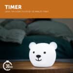 ⁦מנורת לילה במגוון צבעים - BOR⁩ – תמונה ⁦5⁩