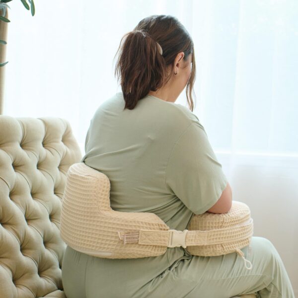 ⁦כרית הנקה - SUPER DELUXE OATMEAL WAFFLE⁩ – תמונה ⁦5⁩