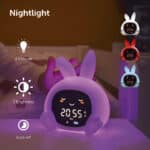 ⁦SARAH - מכשיר לאימון שינה עם מנורת לילה וצלילים⁩ – תמונה ⁦9⁩