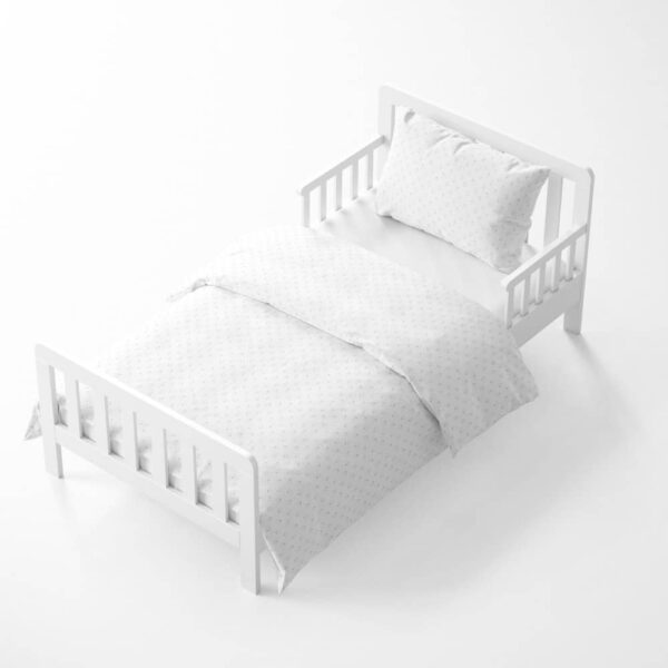 ⁦סט מצעים למיטת מעבר - דגם בייבי פינגווין⁩ – תמונה ⁦2⁩