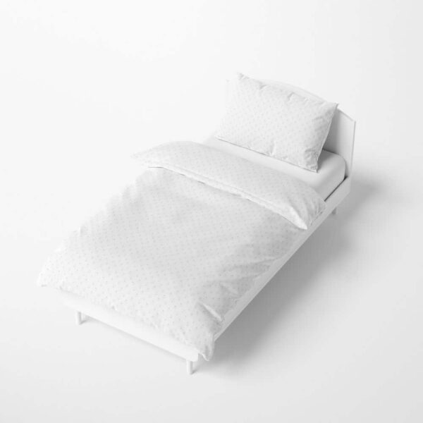 ⁦סט מצעים למיטת יחיד - דגם בייבי פינגווין⁩ – תמונה ⁦2⁩