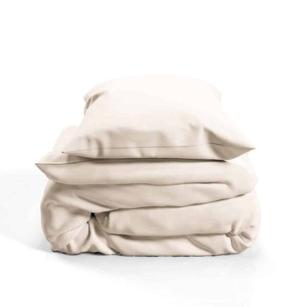 ⁦סט מצעים למיטת מעבר - דגם וניל⁩ – תמונה ⁦1⁩