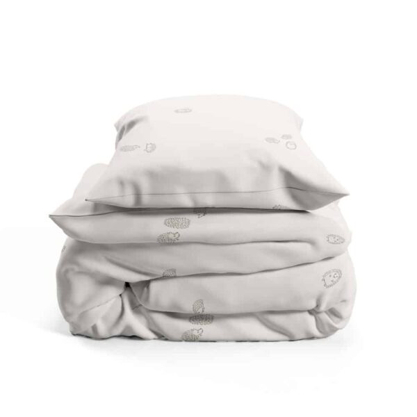 ⁦סט מצעים למיטת יחיד - דגם קיפוד⁩ – תמונה ⁦1⁩