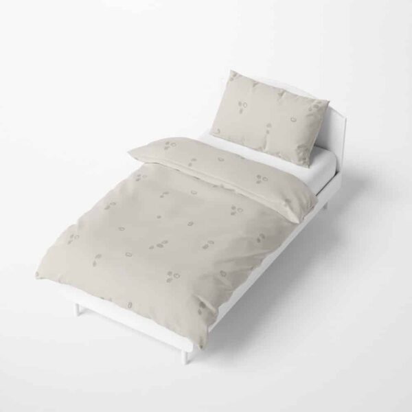 ⁦סט מצעים למיטת יחיד - דגם קיפוד⁩ – תמונה ⁦2⁩